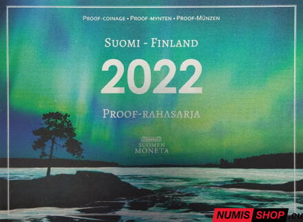 Sada Fínsko 2022 - PROOF (3 x pamätné 2-euro)