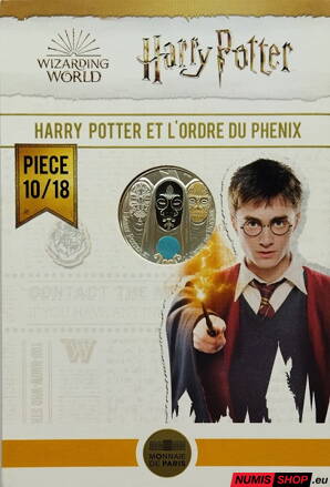 Francúzsko 10 euro 2021 - Harry Potter - Fénixov rád - COLOR - 10/18