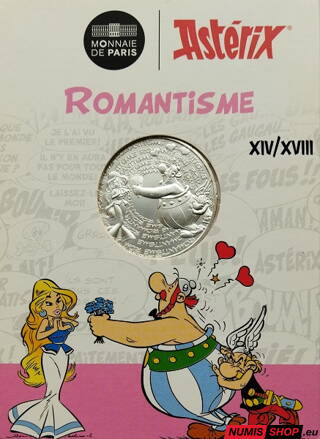Francúzsko 10 euro 2022 - Asterix - Romantika - COLOR - 14/18