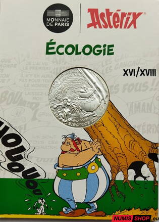 Francúzsko 10 euro 2022 - Asterix - Ekológia - 16/18