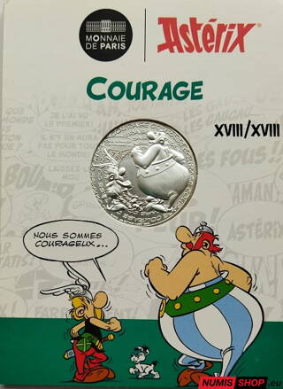 Francúzsko 10 euro 2022 - Asterix - Odvaha - 18/18