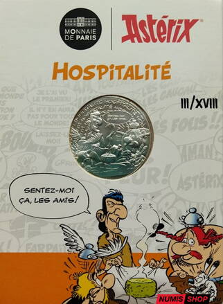Francúzsko 10 euro 2022 - Asterix - Starostlivosť - 3/18