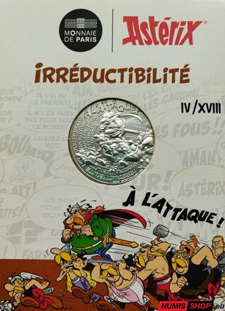 Francúzsko 10 euro 2022 - Asterix - Neredukovateľnosť - 4/18