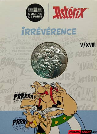 Francúzsko 10 euro 2022 - Asterix - Úcta - 5/18