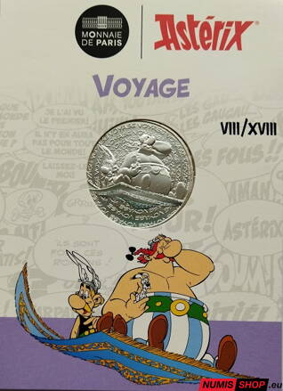 Francúzsko 10 euro 2022 - Asterix -  Cestovanie - 8/18
