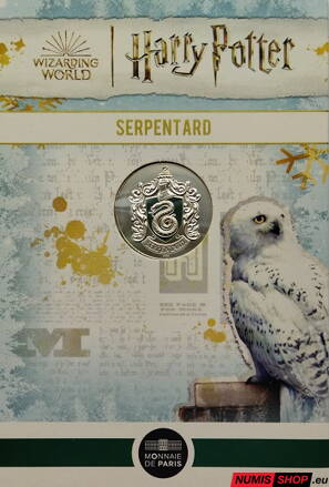 Francúzsko 10 euro 2022 - Harry Potter - Slizolín - COLOR