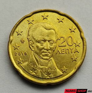 20 cent Grécko 2019 - UNC 