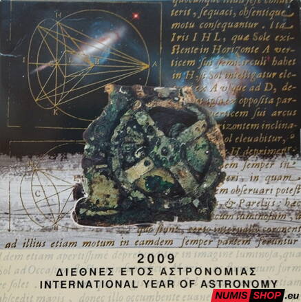 Sada Grécko 2009 - Rok astronómie (3,88 + 10 euro Ag)