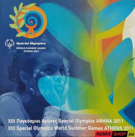 Sada Grécko 2011 - Špeciálne olympijské hry (3,88 + 10 euro Ag)