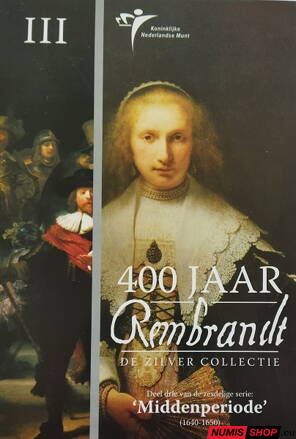 Sada Holandsko 2006 - Rembrandt III + Ag žetón