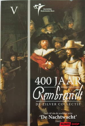Sada Holandsko 2006 - Rembrandt V + Ag žetón