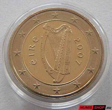 2 euro Írsko 2007 - PROOF