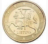 50 cent Litva 2015 - UNC 