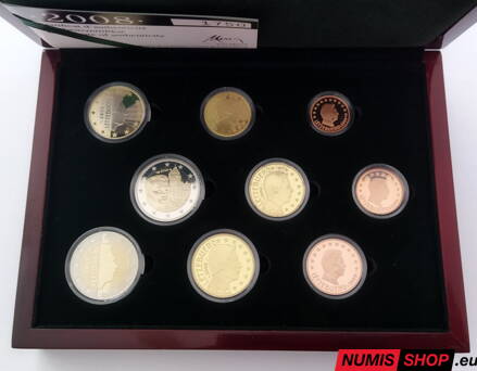 Sada Luxembursko 2008 + pamätné 2 euro - PROOF