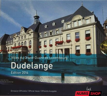 Sada Luxembursko 2014 Dudelange + pamätné 2 euro Jean