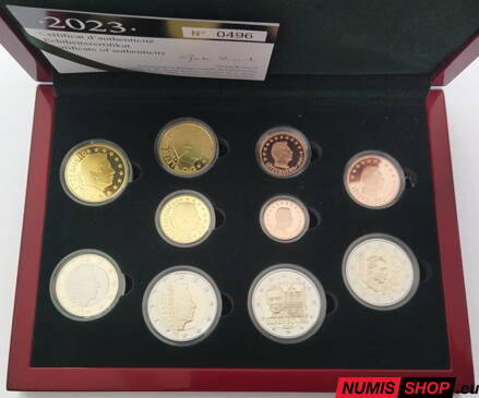 Sada Luxembursko 2023 + pamätné 2 x 2 euro - PROOF