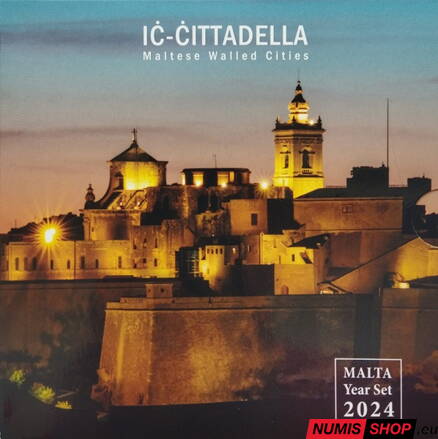 Sada Malta 2024 + pamätné 2 euro Citadela Gozo