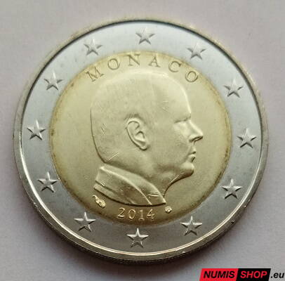 Monako 2 euro 2014 - UNC