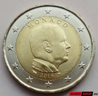 Monako 2 euro 2015 - UNC