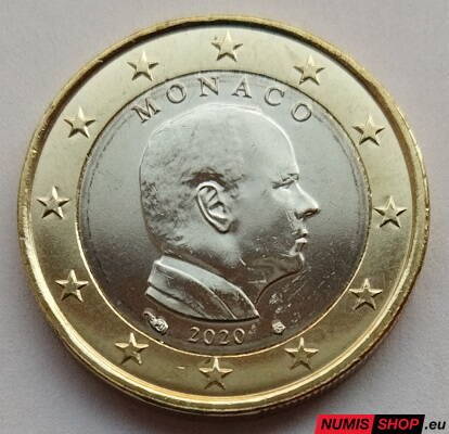 Monako 1 euro 2020 - UNC