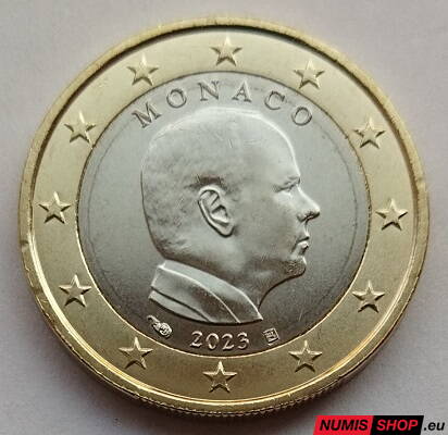 Monako 1 euro 2023 - UNC