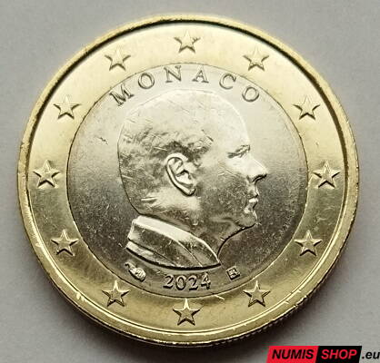 Monako 1 euro 2024 - UNC