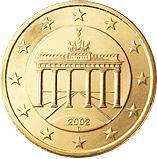 50 cent Nemecko 2002 - A - UNC 