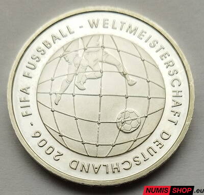 Nemecko 10 euro 2005 - FIFA WORLD CUP 2006 - BU