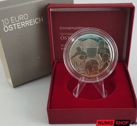 10 eur Rakúsko 2016 - Rakúske krajiny - Rakúsko - PROOF