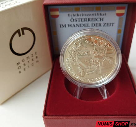 Rakúsko 20 eur 2003 - Povojnová - Rekonštrukcia - PROOF