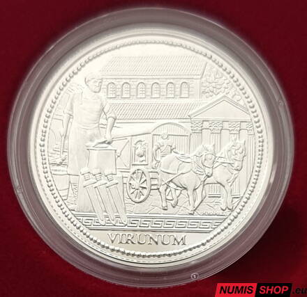 Rakúsko 20 eur 2010 - Rím na Dunaji 1/6 - Virunum - PROOF