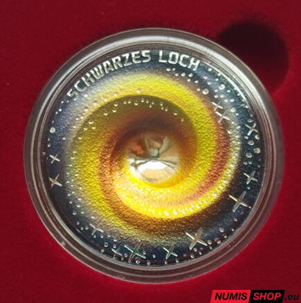 Rakúsko 20 eur 2022 - The Uncharted Universe - The Black Hole - PROOF