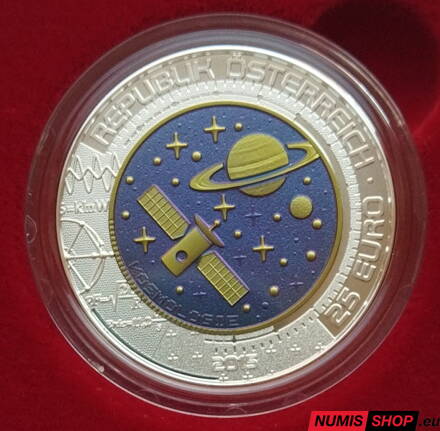 Rakúsko 25 eur NIOB 2015 - Cosmologie