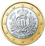 1 euro San Maríno 2013 - UNC