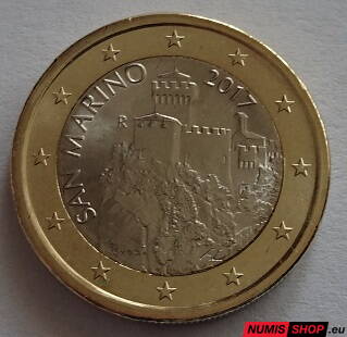 1 euro San Maríno 2017 - UNC
