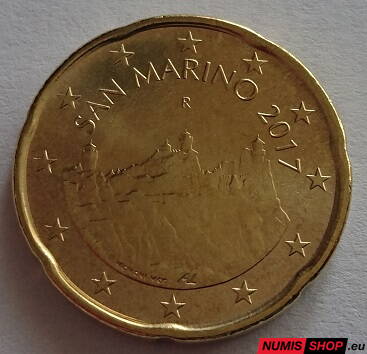 20 cent San Maríno 2017 - UNC