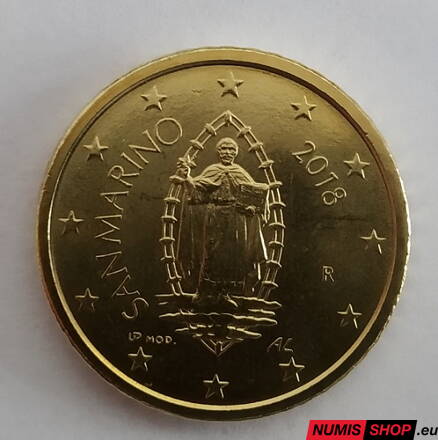 50 cent San Maríno 2018 - UNC