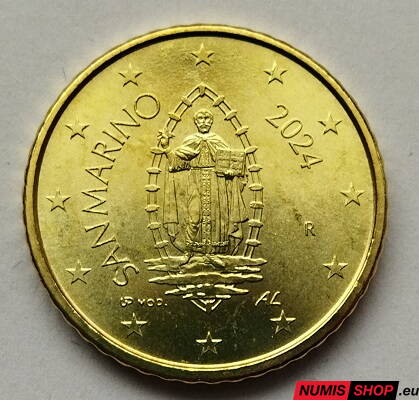 50 cent San Maríno 2024 - UNC