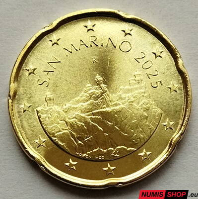 20 cent San Maríno 2025 - UNC