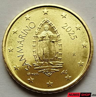 50 cent San Maríno 2025 - UNC