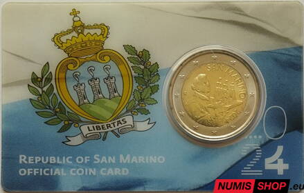 2 euro San Maríno 2024 - COIN CARD
