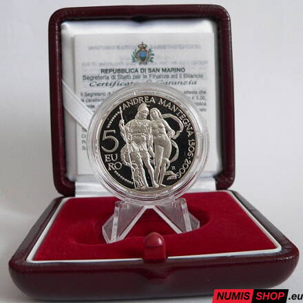 5 euro San Marino 2006 - Andrea Mantegna - PROOF