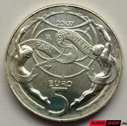 5 euro San Marino 2007 - Rovnaké príležitosti - BU