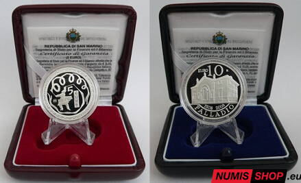 5 + 10 euro San Marino 2008 - PROOF
