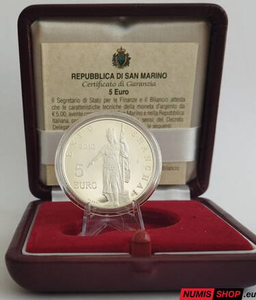 5 euro San Marino 2010 - Expo Shanghai - PROOF