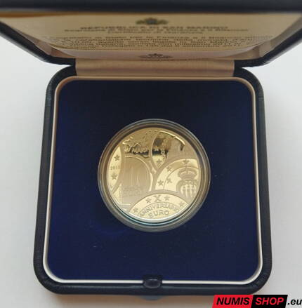 10 euro San Maríno 2011 - Anniversary euro - PROOF