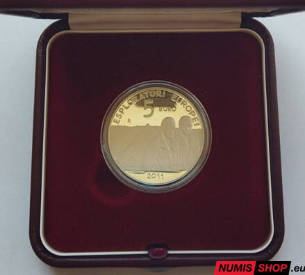 5 euro San Maríno 2011 - European Explorers - PROOF