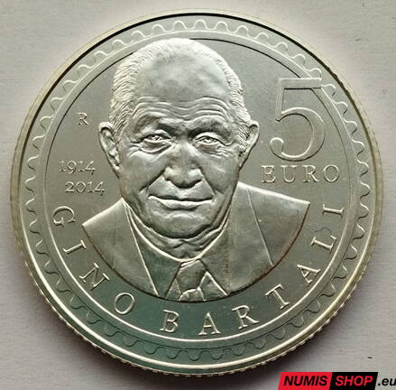 5 euro San Marino 2014 - Gino Bartali - BU