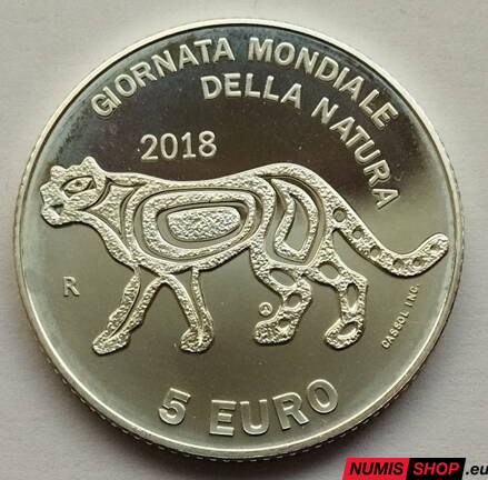 5 euro San Marino 2018 - Medzinárodný deň prírody - BU