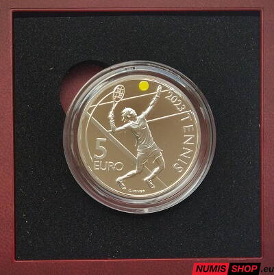 5 euro San Marino 2023 - Tennis Open - PROOF